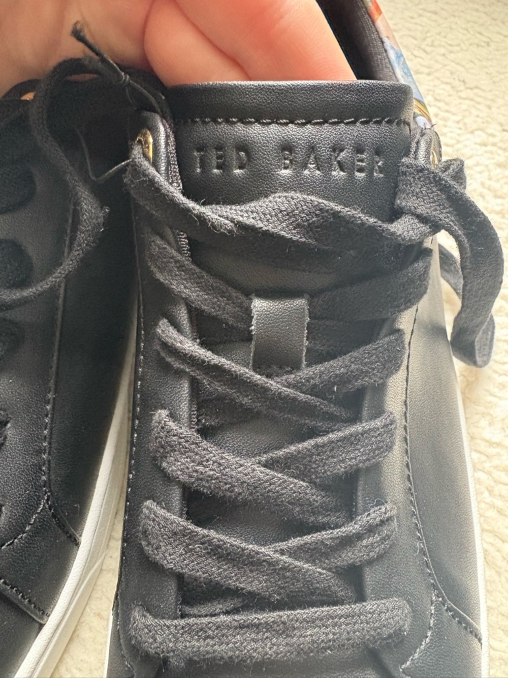 100% Authentic Ted Baker Alison Sneakers / Size 8.5/39 - Picture 12 of 13